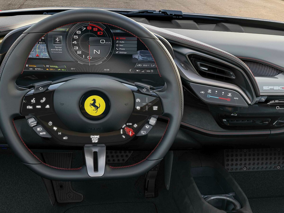 Ferrari SF90 2019 – н.в. Купе Stradale — фото 11