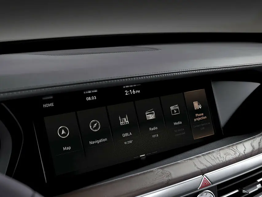 Genesis G90 I Рестайлинг Седан — photo 11