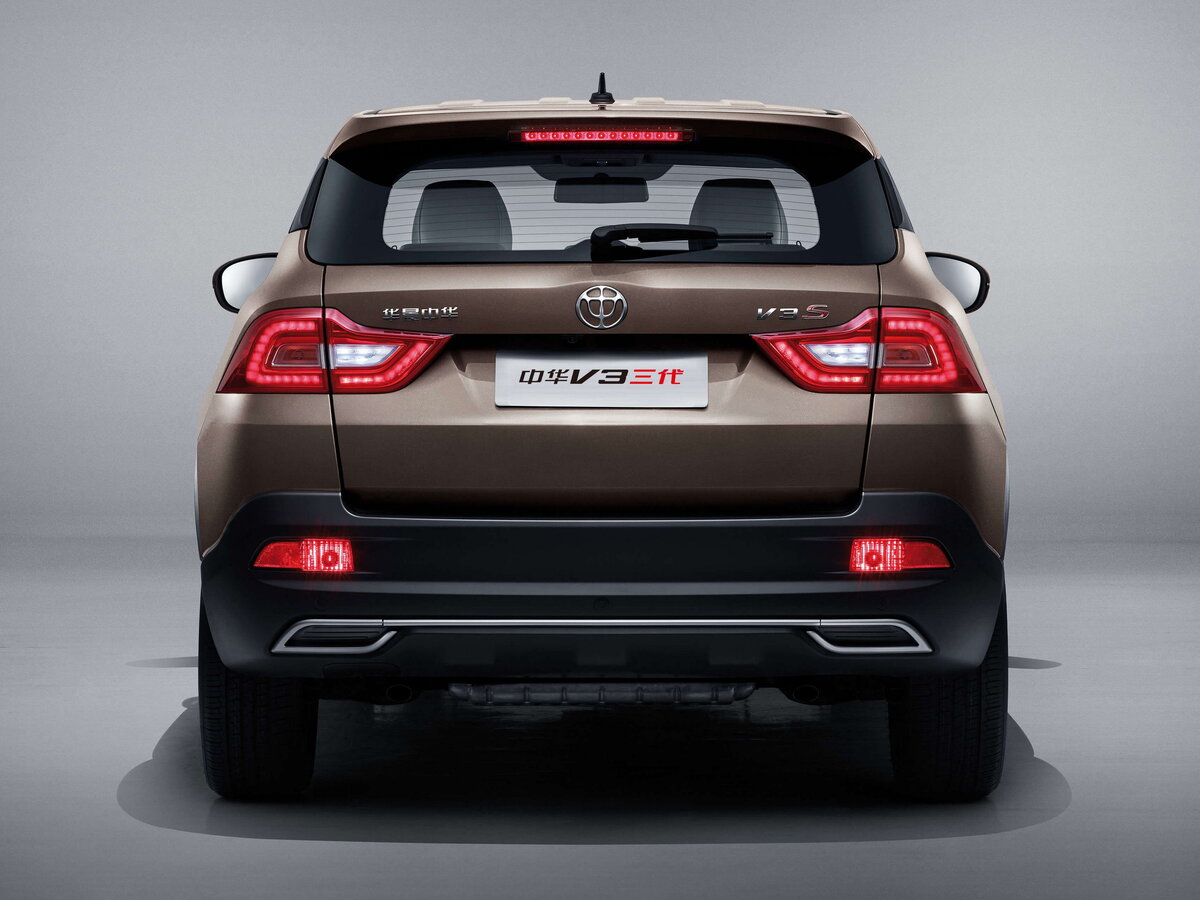 Brilliance V3 I Рестайлинг Внедорожник 5 дв. — фото 4