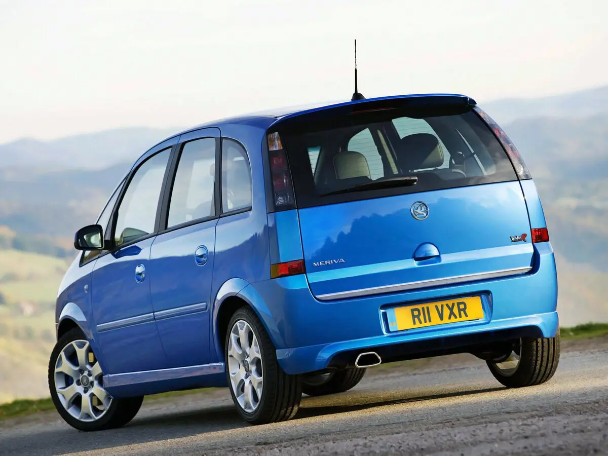 Vauxhall Meriva A Компактвэн — 照片 4