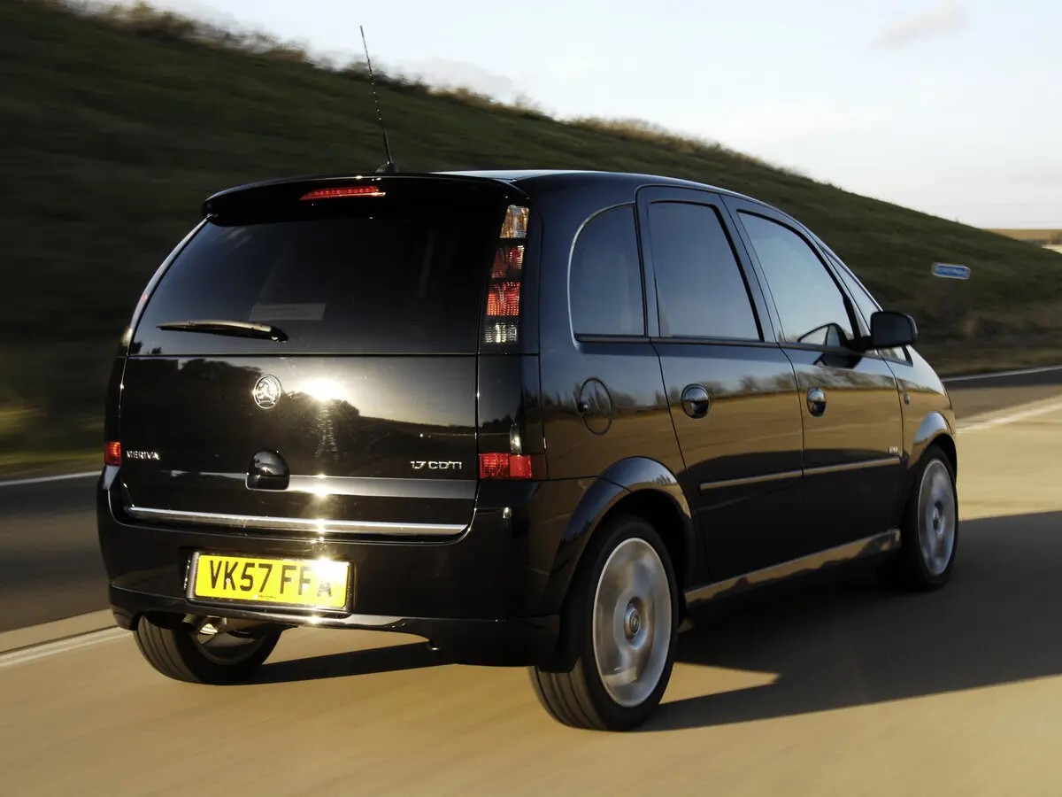 Vauxhall Meriva A Рестайлинг Компактвэн — 照片 4