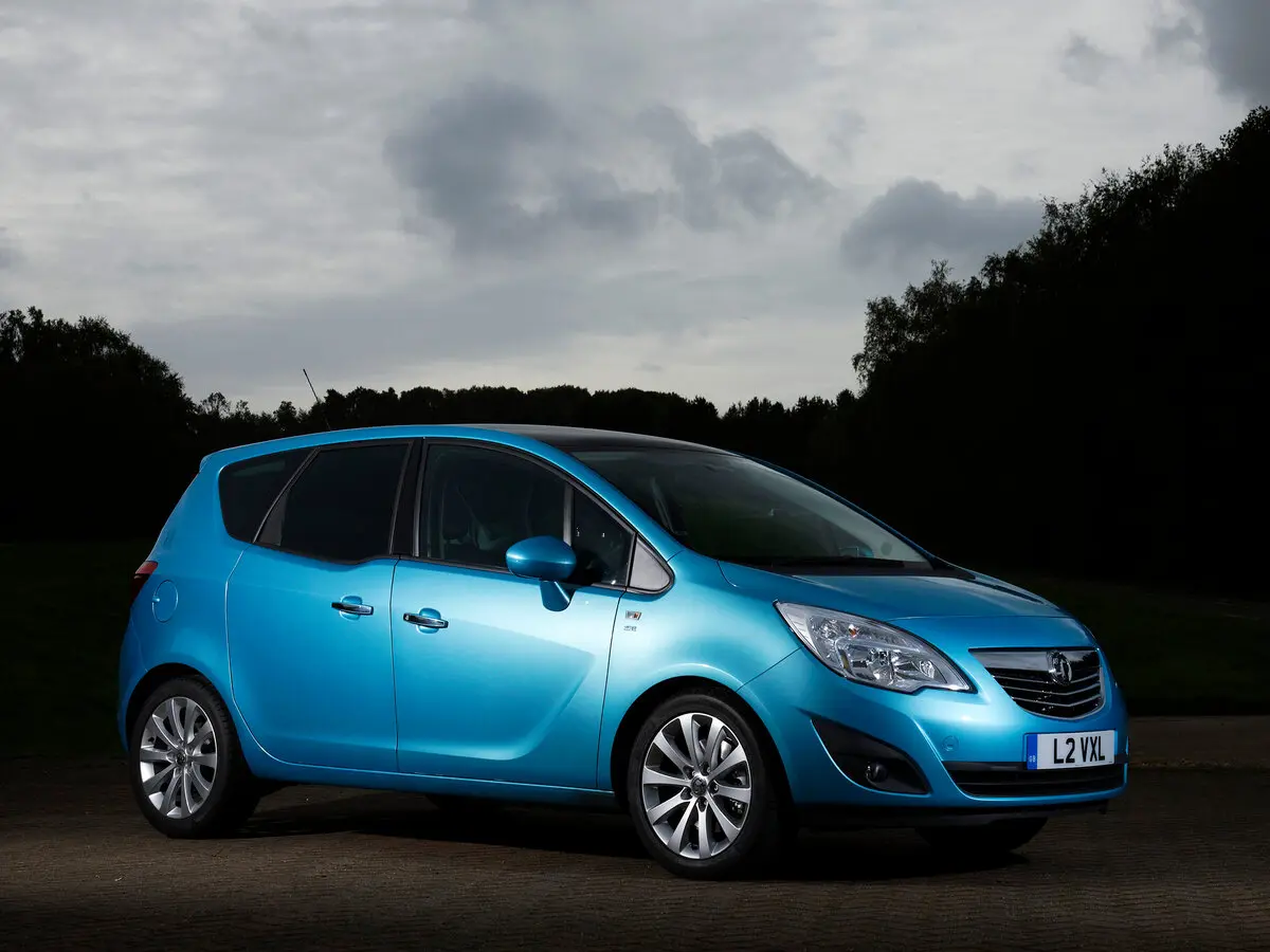 Vauxhall Meriva B Компактвэн — 照片 2