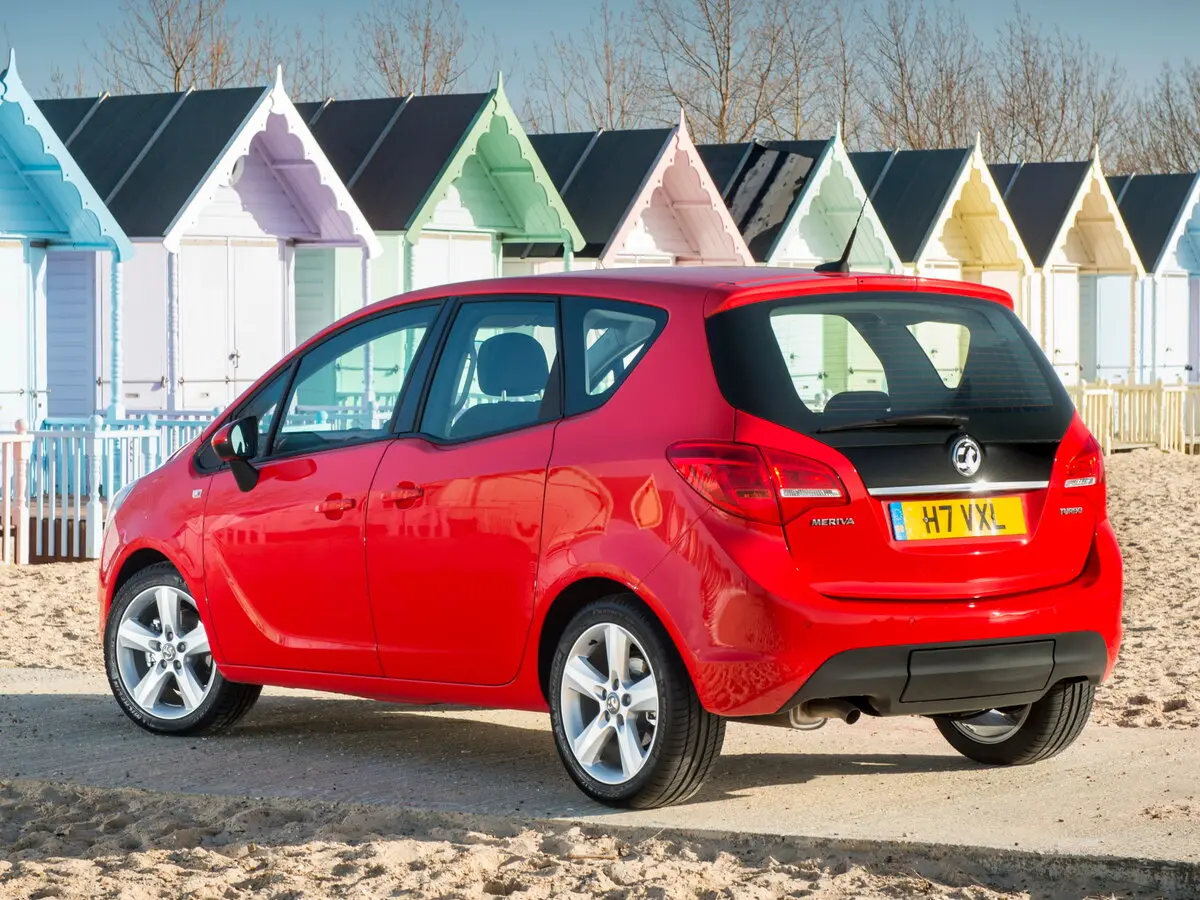 Vauxhall Meriva B Рестайлинг Компактвэн — 照片 5