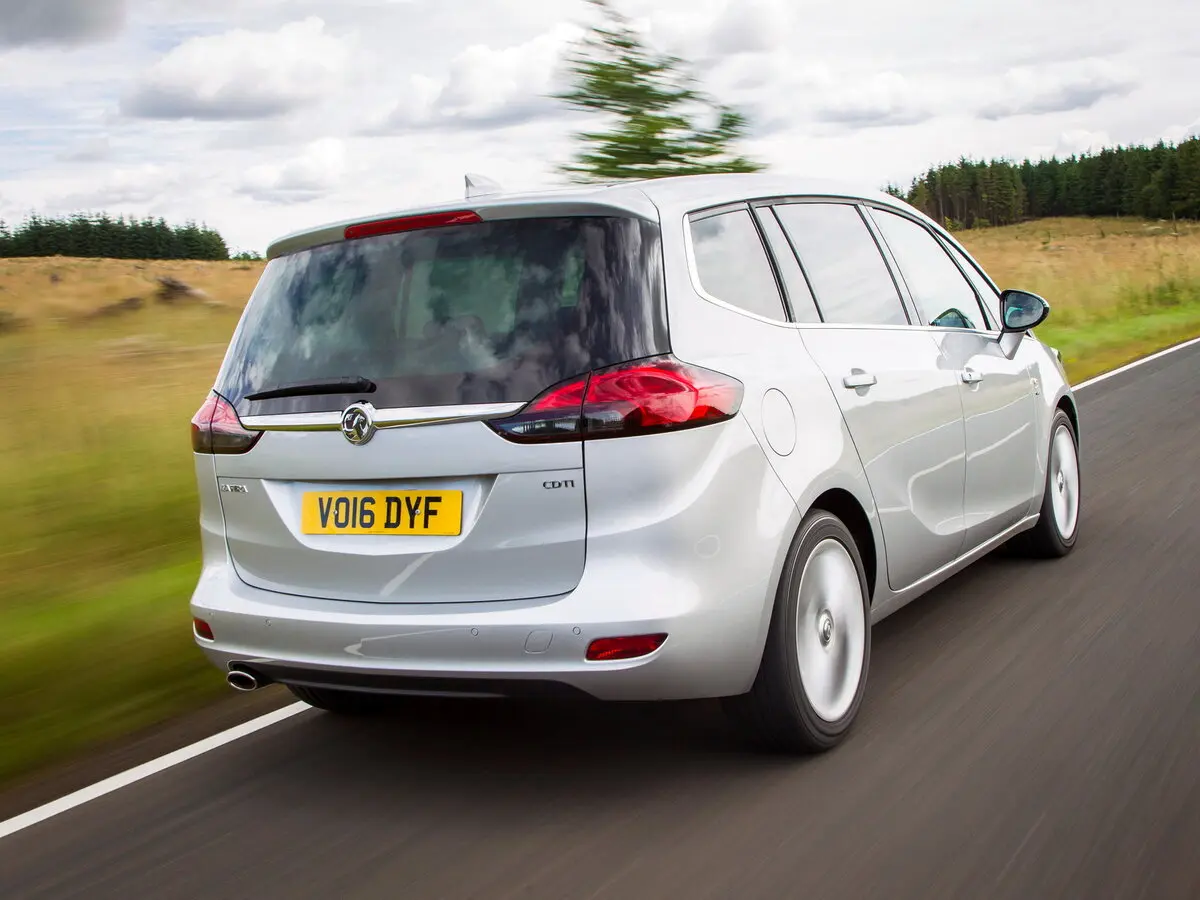 Vauxhall Zafira C Рестайлинг Минивэн — сүрөт 5