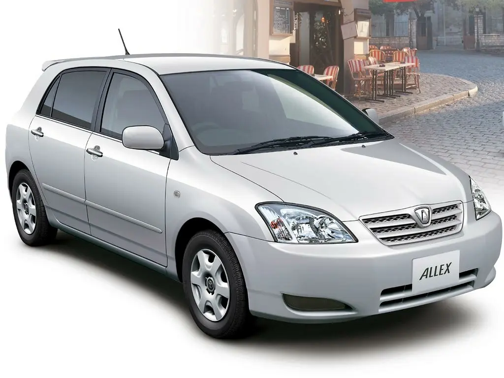 Toyota Allex I Рестайлинг