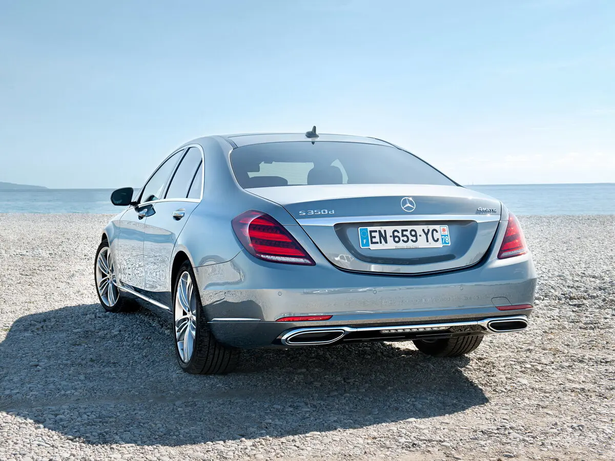 Mercedes-Benz S-Класс VI (W222, C217) Рестайлинг Седан — фото 4