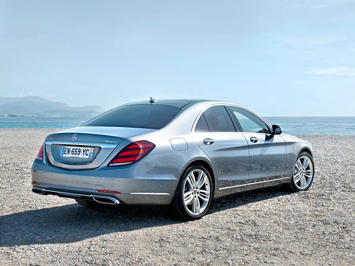 Mercedes-Benz S-Класс VI (W222, C217) Рестайлинг Седан — фото 5