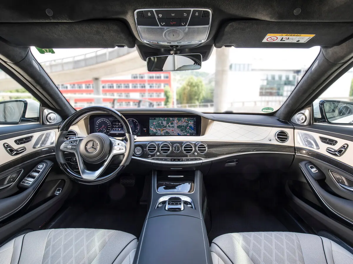 Mercedes-Benz S-Класс VI (W222, C217) Рестайлинг Седан — фото 6