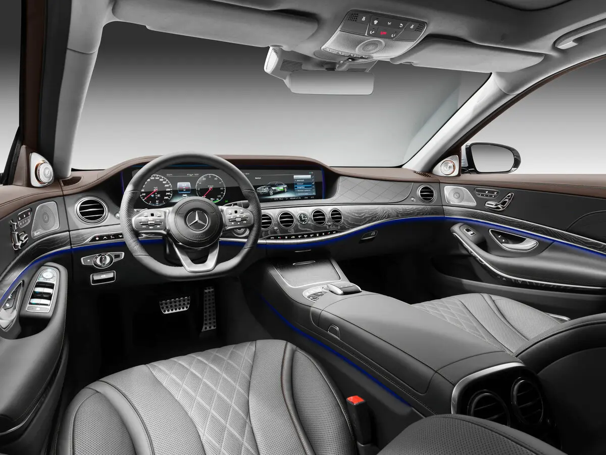 Mercedes-Benz S-Класс VI (W222, C217) Рестайлинг Седан — фото 8