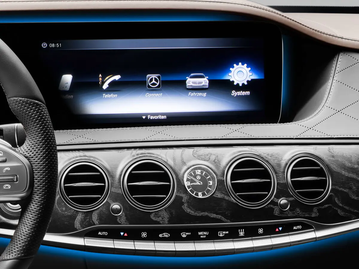 Mercedes-Benz S-Класс VI (W222, C217) Рестайлинг Седан — фото 12