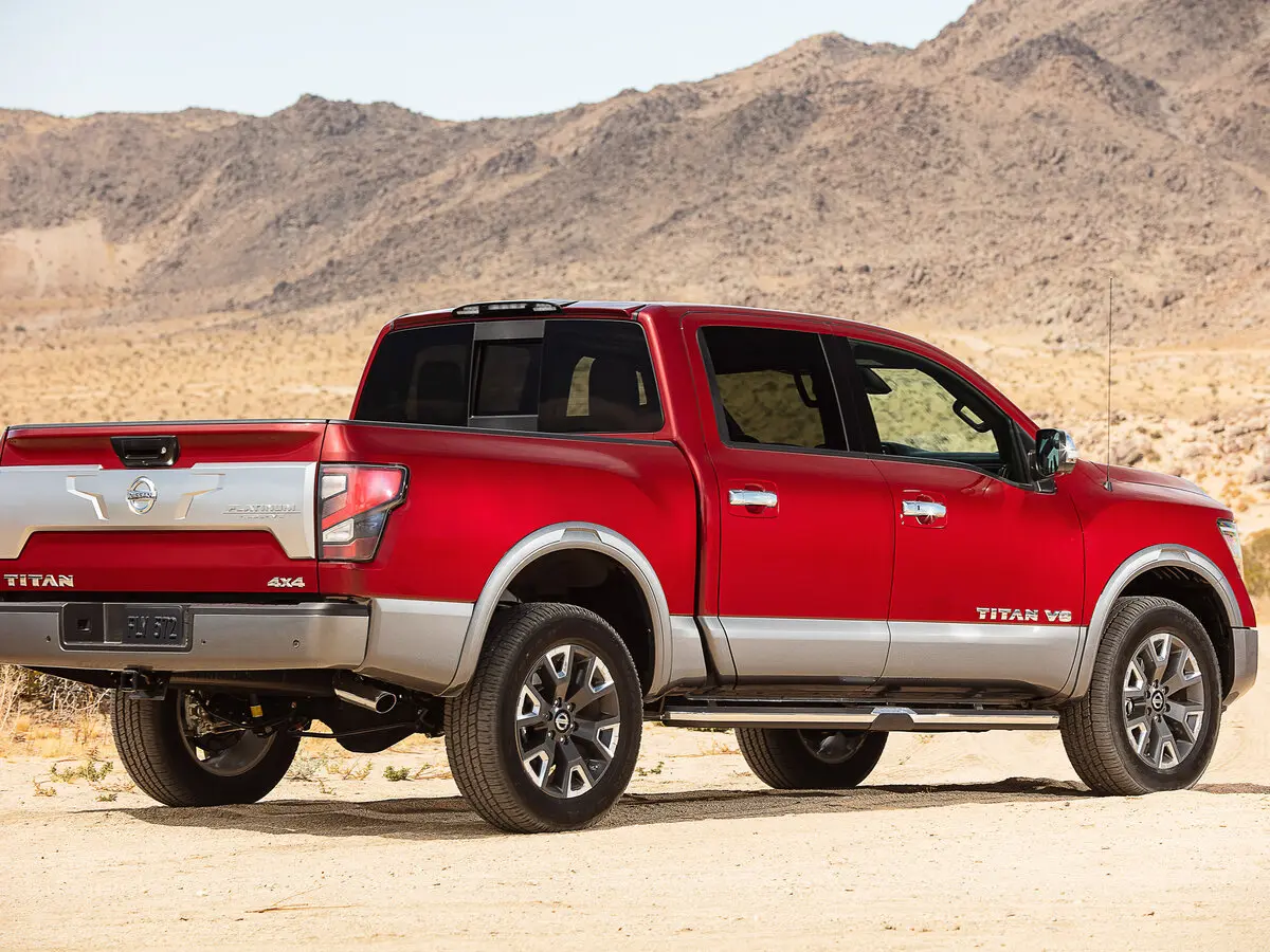 Nissan Titan II Рестайлинг Пикап Двойная кабина — сүрөт 5