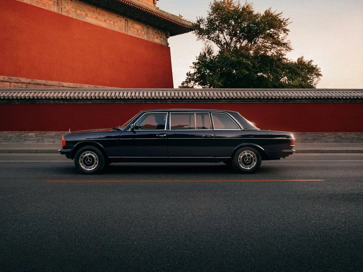 Mercedes-Benz W123 1975 – 1986 Лимузин Limousine — сүрөт 2