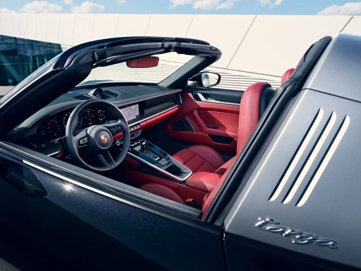 Porsche 911 VIII (992) Тарга Targa — сүрөт 4