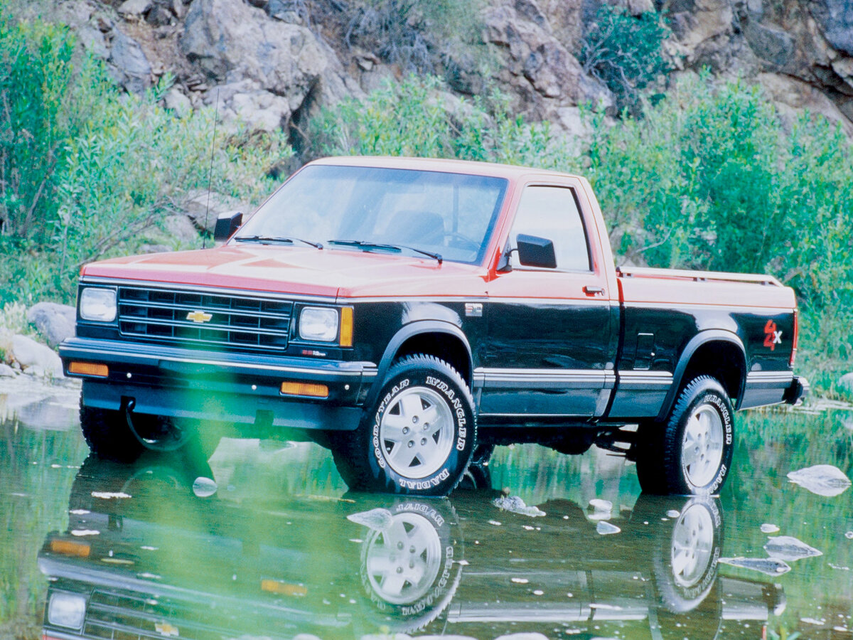 Chevrolet S-10 Pickup I Пикап Одинарная кабина — фото 4