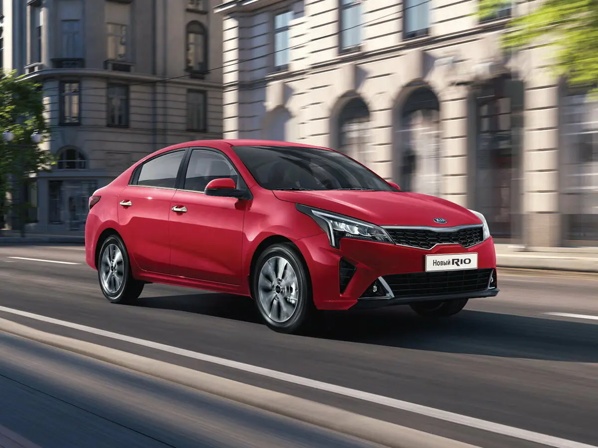 Kia Rio IV Рестайлинг Седан