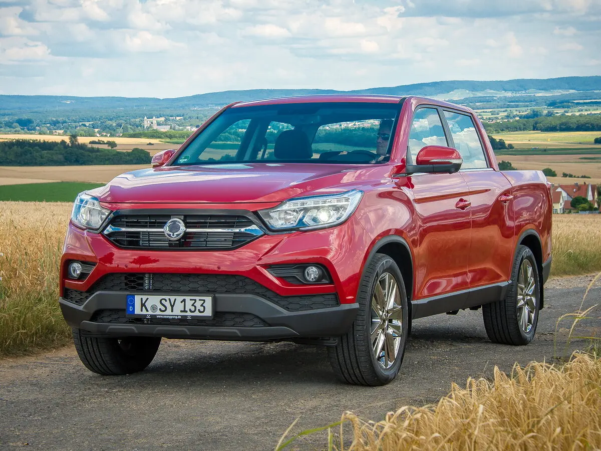 SsangYong Musso II Пикап Двойная кабина