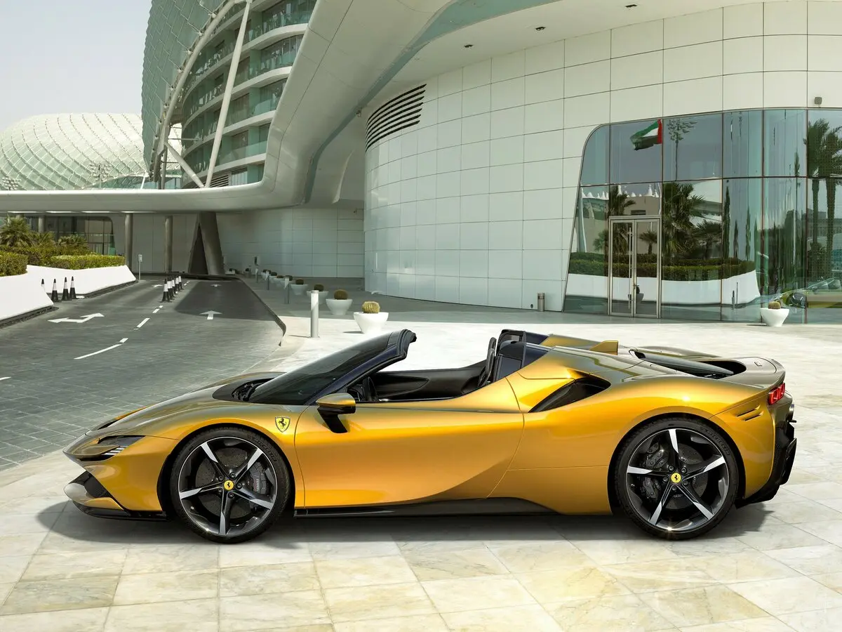 Ferrari SF90 2019 – н.в. Кабриолет Spider — сүрөт 2