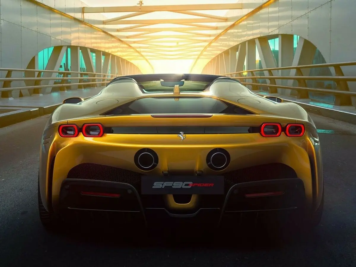 Ferrari SF90 2019 – н.в. Кабриолет Spider — сүрөт 4