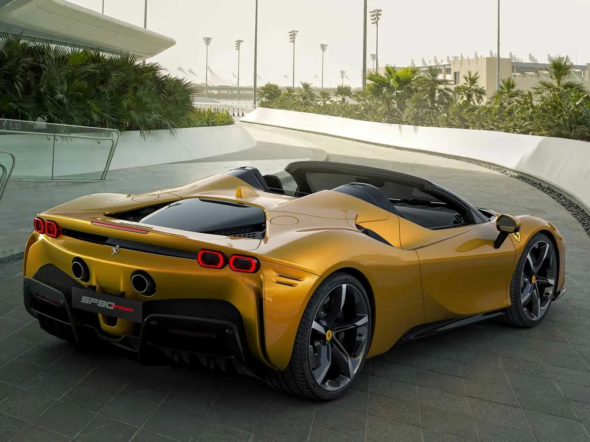 Ferrari SF90 2019 – н.в. Кабриолет Spider — сүрөт 5
