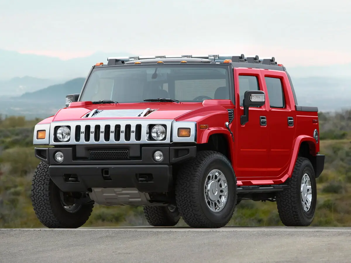 Hummer H2 I Рестайлинг Пикап Двойная кабина