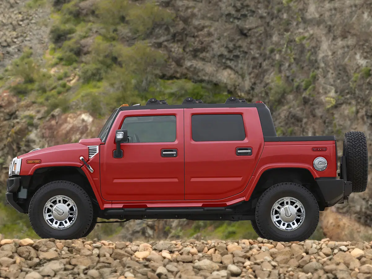 Hummer H2 I Рестайлинг Пикап Двойная кабина — сүрөт 2
