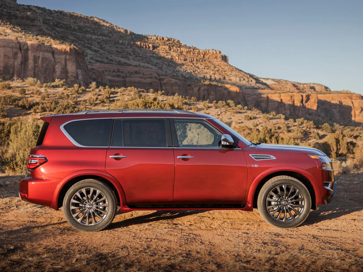 Nissan Armada II Рестайлинг Внедорожник 5 дв. — сүрөт 2