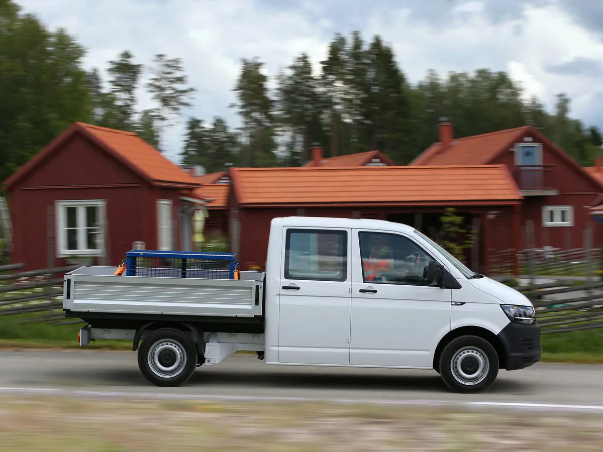 Volkswagen Transporter T6 Пикап Двойная кабина — 照片 2
