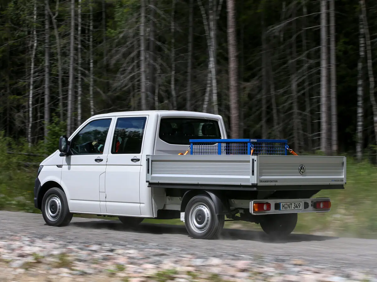 Volkswagen Transporter T6 Пикап Двойная кабина — 照片 3