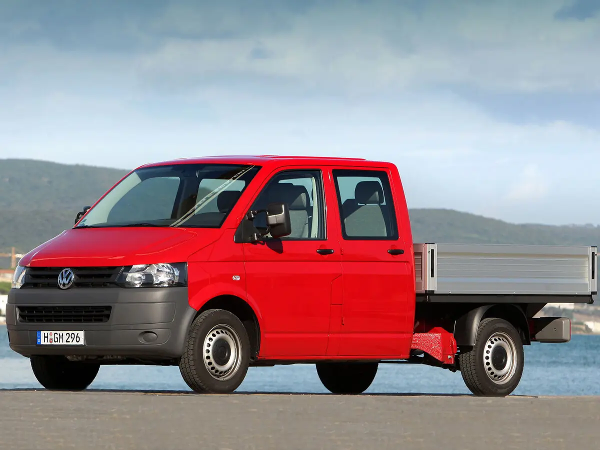Volkswagen Transporter T5 Рестайлинг Пикап Двойная кабина — сүрөт 2