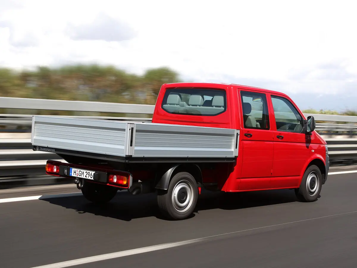 Volkswagen Transporter T5 Рестайлинг Пикап Двойная кабина — сүрөт 4