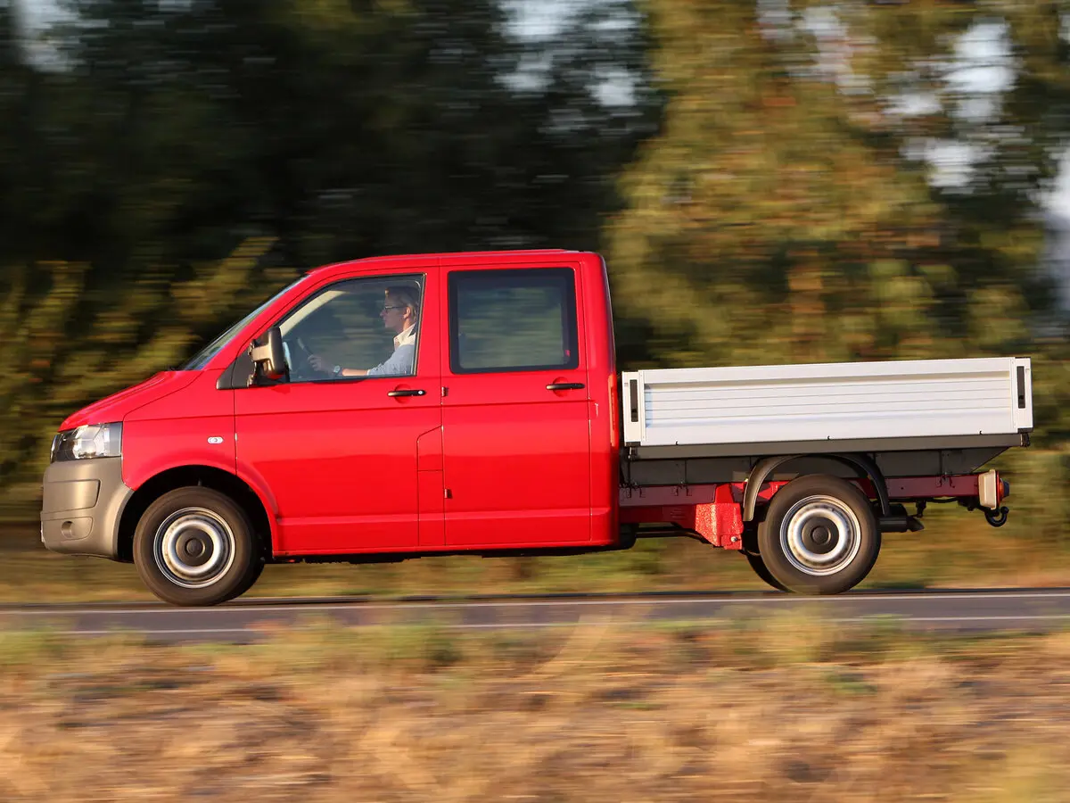 Volkswagen Transporter T5 Рестайлинг Пикап Двойная кабина — сүрөт 6