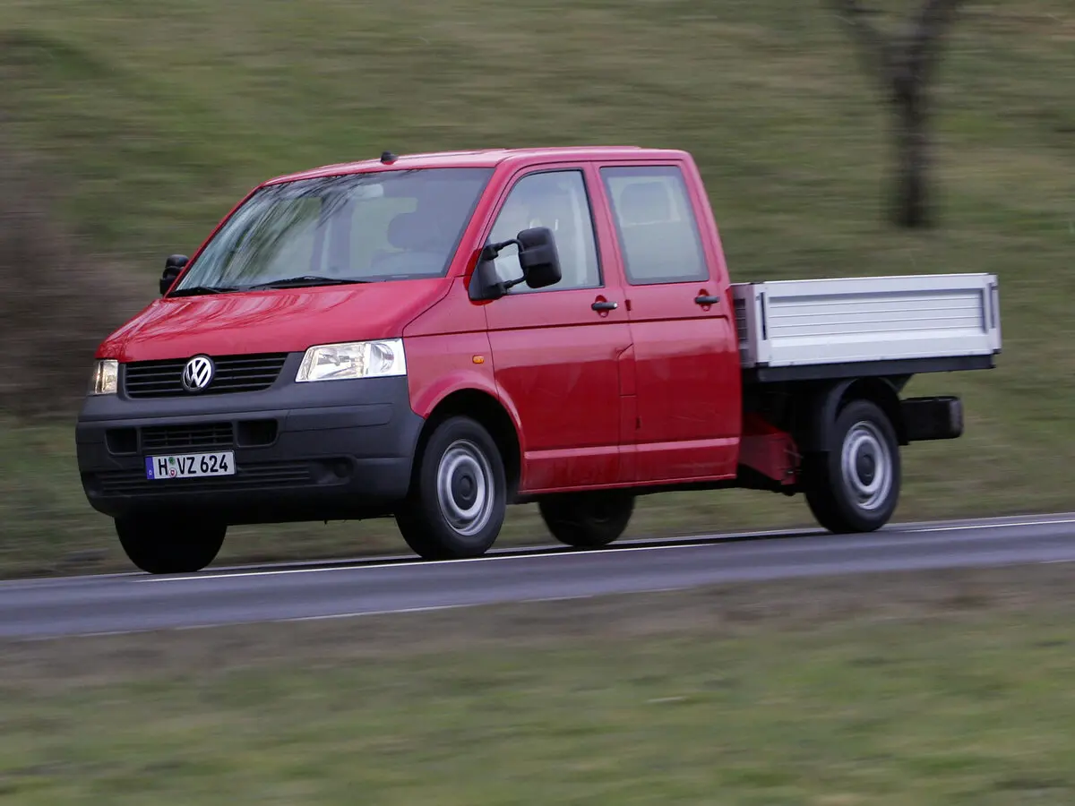 Volkswagen Transporter T5 Пикап Двойная кабина — сүрөт 2