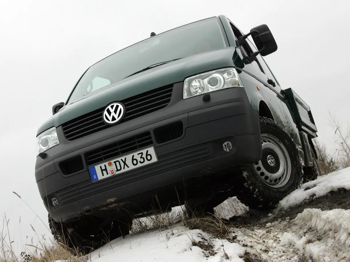 Volkswagen Transporter T5 Пикап Двойная кабина — сүрөт 6