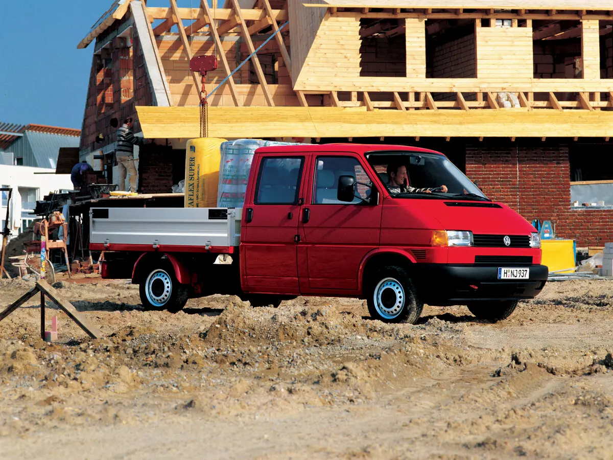 Volkswagen Transporter T4 Пикап Двойная кабина — сүрөт 2