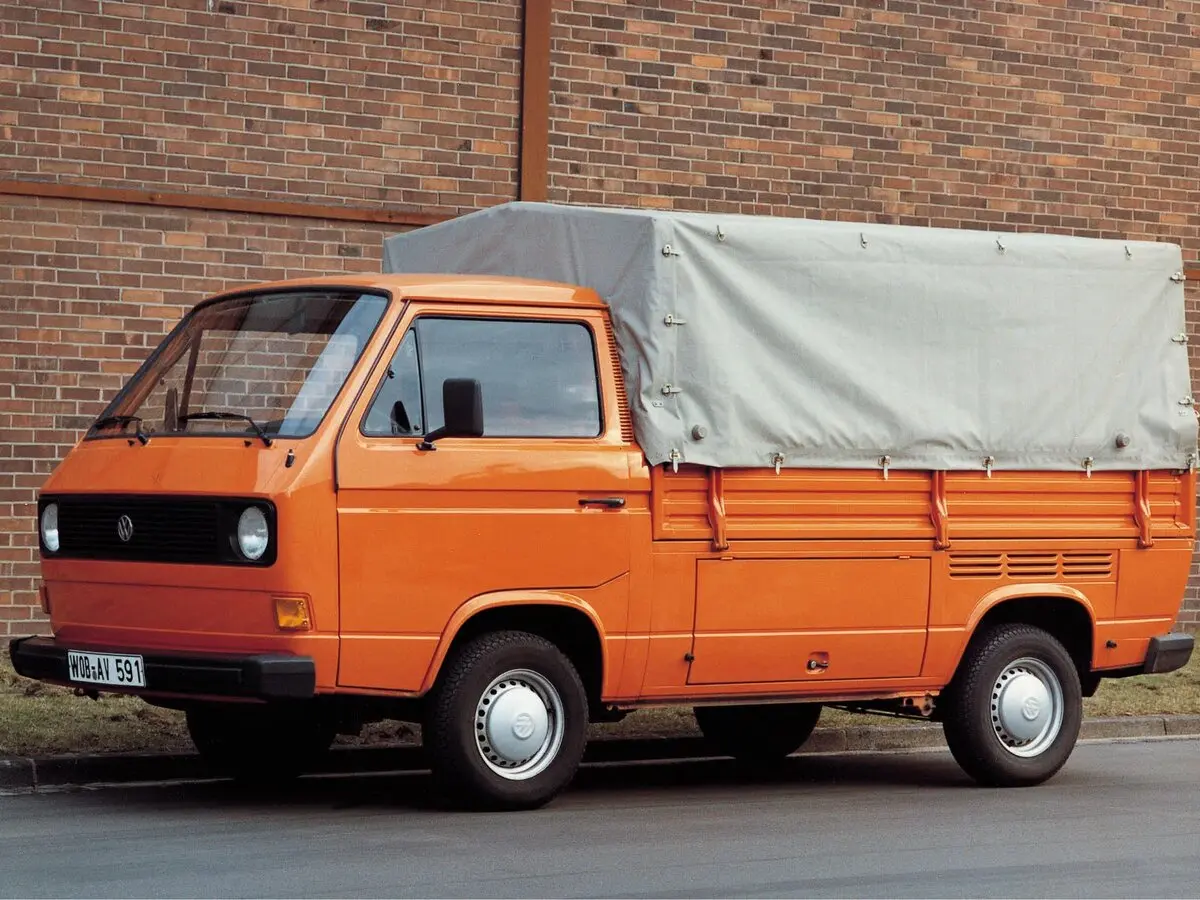 Volkswagen Transporter T3 Пикап Одинарная кабина — сүрөт 2