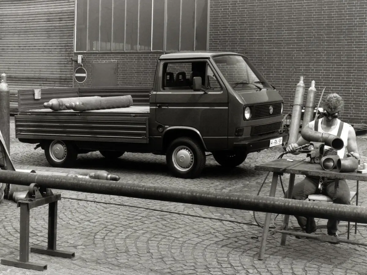 Volkswagen Transporter T3 Пикап Одинарная кабина — сүрөт 3