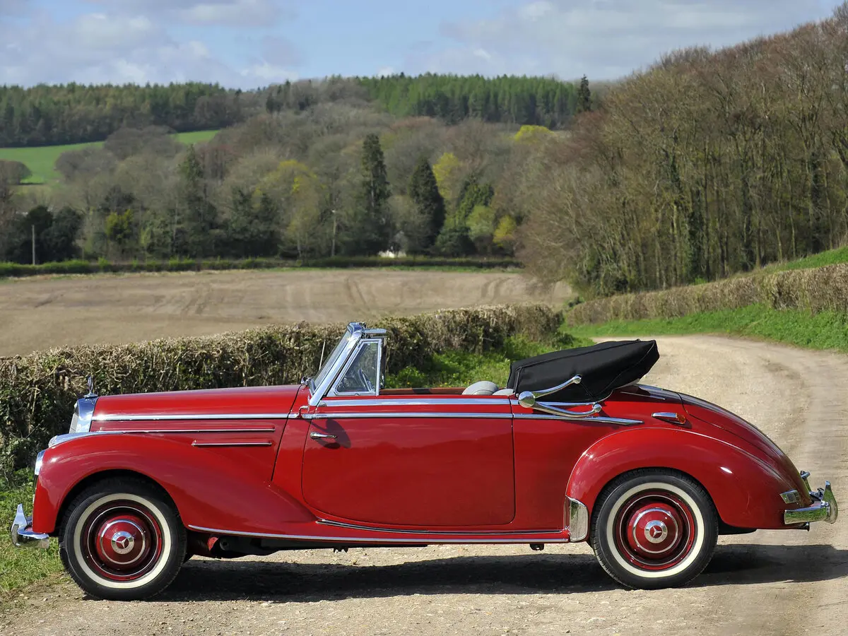Mercedes-Benz 220 (W187) 1951 – 1955 Кабриолет — сүрөт 2