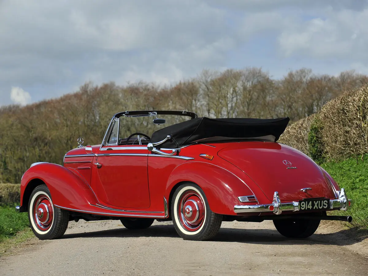 Mercedes-Benz 220 (W187) 1951 – 1955 Кабриолет — сүрөт 5