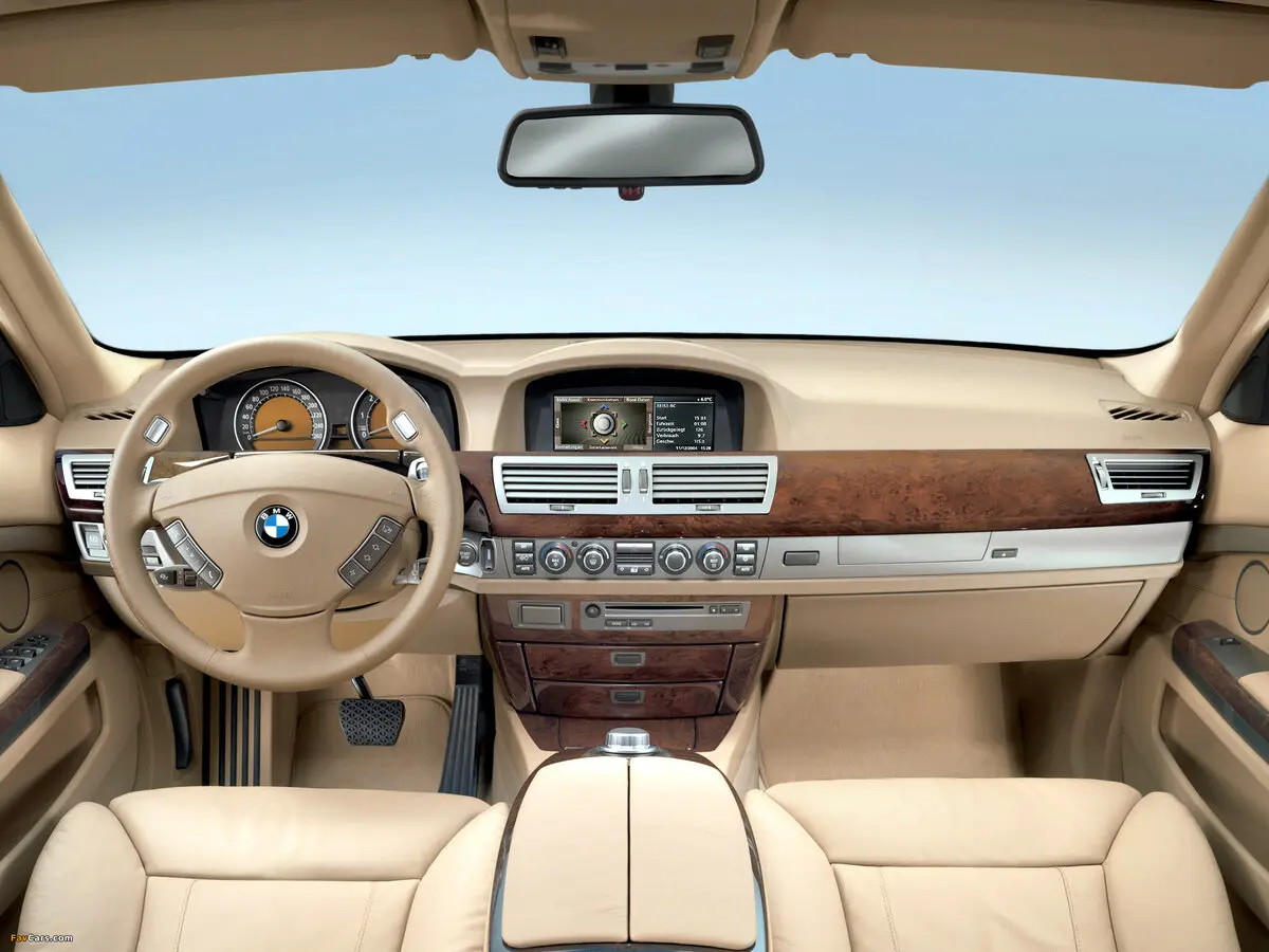 BMW 7 серии IV (E65/E66) Рестайлинг Седан Long — сүрөт 6