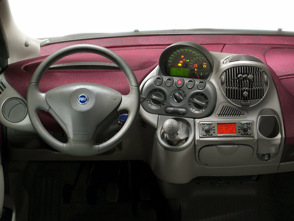 Fiat Multipla I Рестайлинг Компактвэн — фото 7