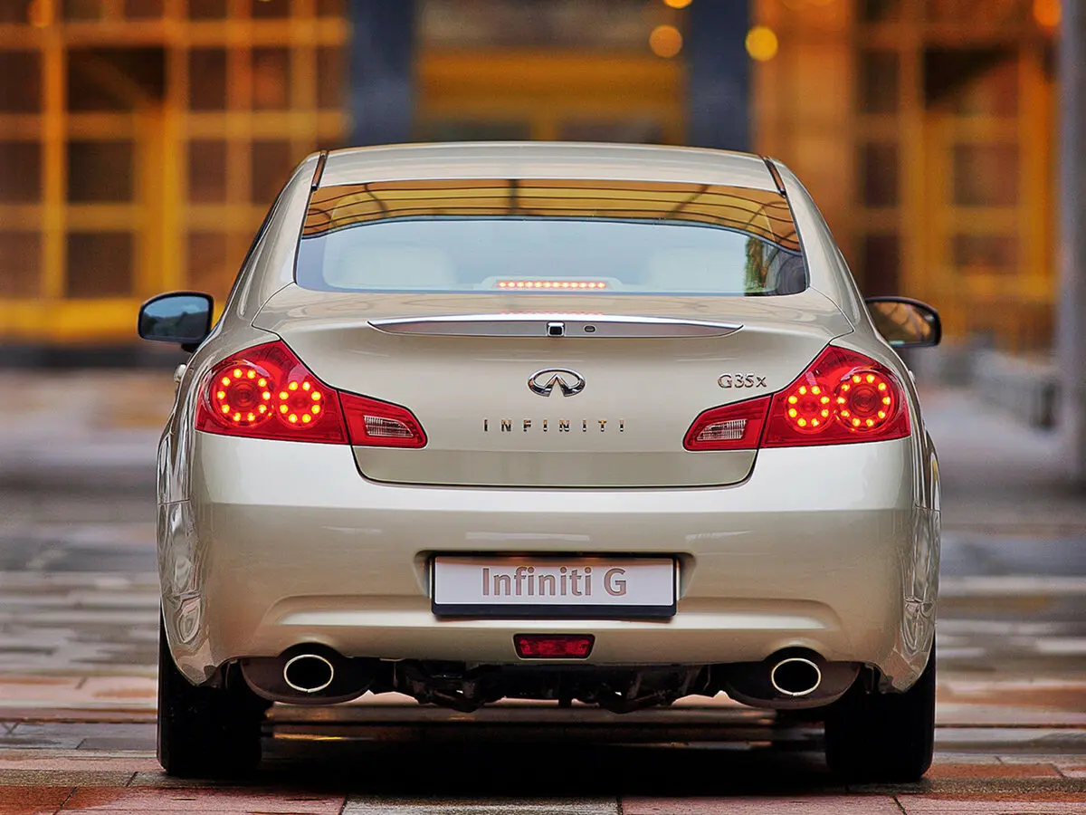 Infiniti G IV Седан — photo 4