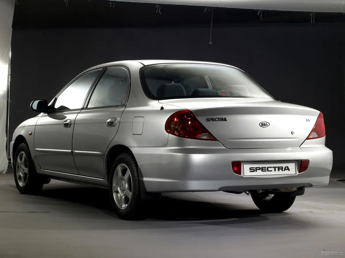 Kia Spectra I Рестайлинг 2 Седан — сүрөт 5