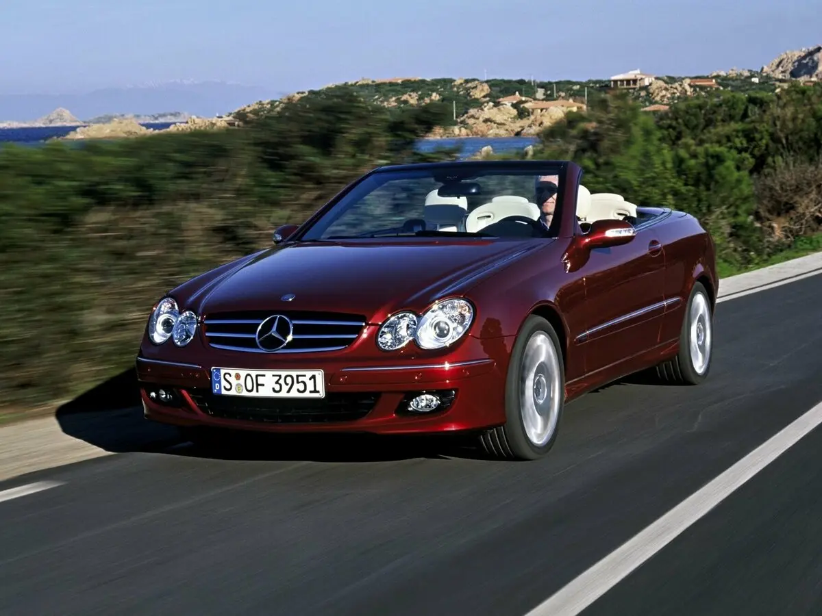 Mercedes-Benz CLK-Класс II (W209) Рестайлинг Кабриолет