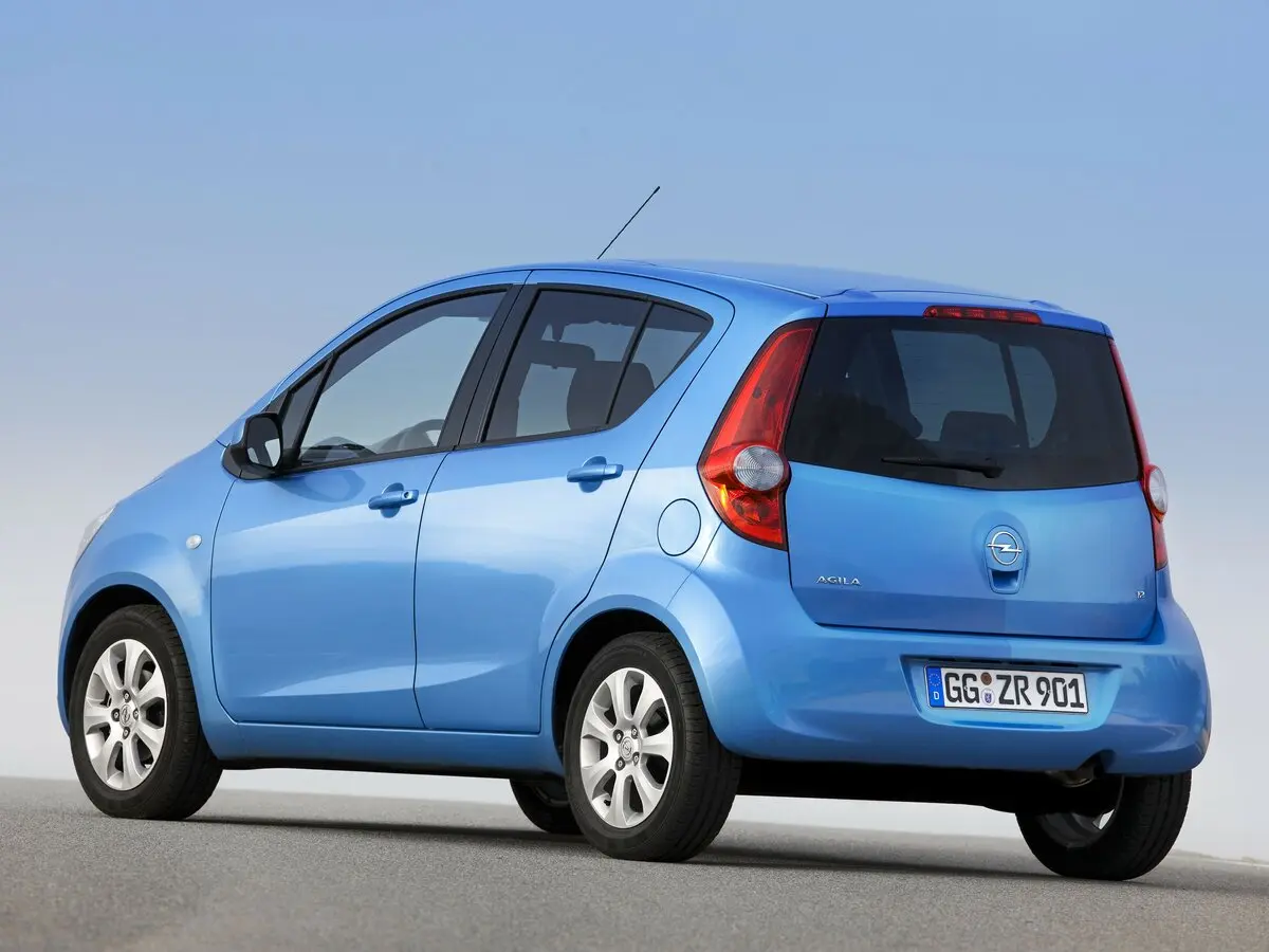Opel Agila B Хэтчбек 5 дв. — фото 5