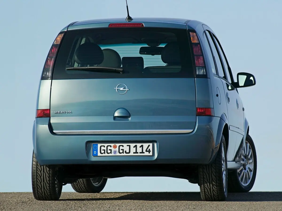 Opel Meriva A Рестайлинг Компактвэн — 照片 4