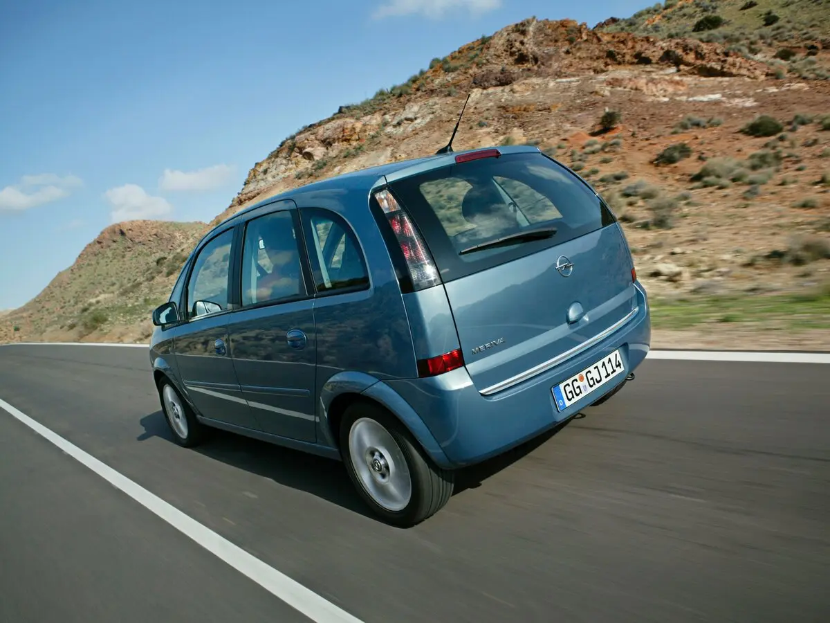 Opel Meriva A Рестайлинг Компактвэн — 照片 5
