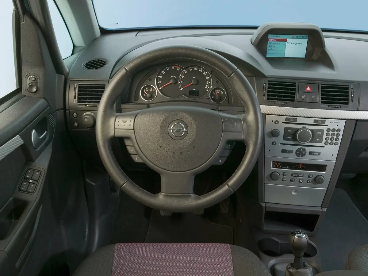 Opel Meriva A Рестайлинг Компактвэн — 照片 6