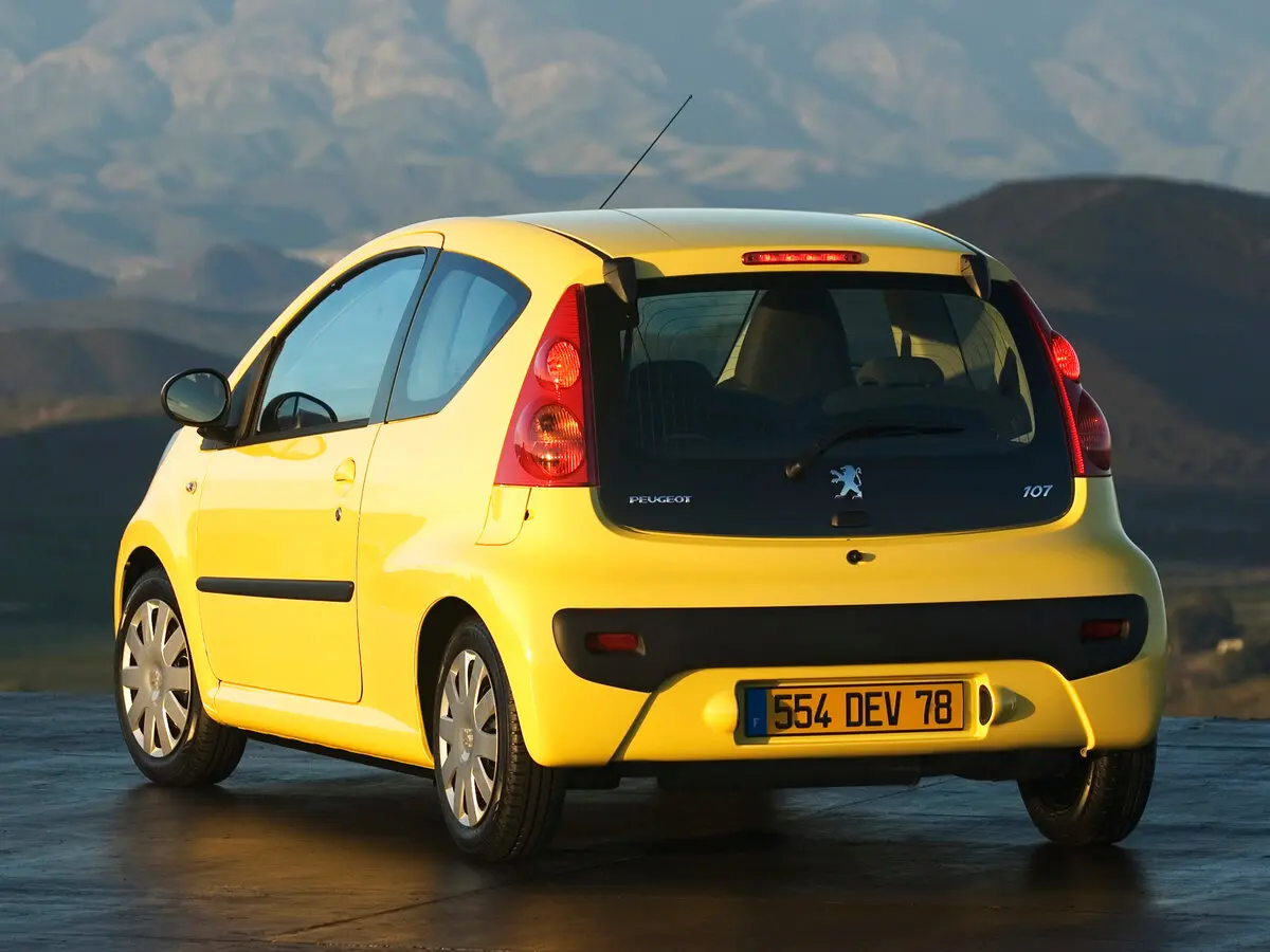 Peugeot 107 I Хэтчбек 3 дв. — сүрөт 4