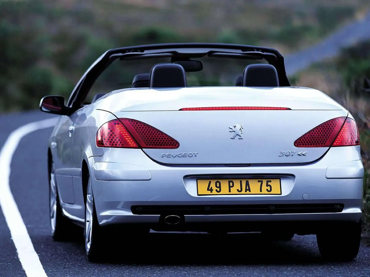 Peugeot 307 I Рестайлинг Кабриолет — сүрөт 4