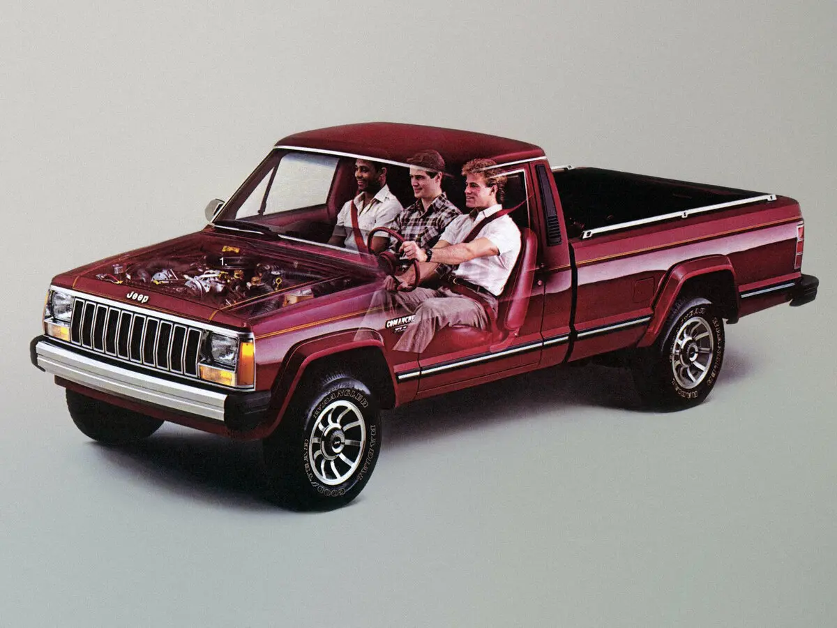 Jeep Comanche 1985 – 1992 Пикап Одинарная кабина — сүрөт 5